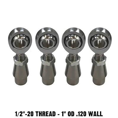 Sway Bar Link / Tie Rod End Fabrication Kit 1/2 X 1/2 Heim Joints 1 OD .120 Wall • $79.99