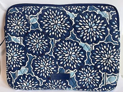 Vera Bradley PETAL SPLASH Tablet IPad Case Pattern Floral Blue White Retired • $11.99