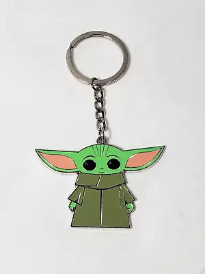 Star Wars Baby Yoda Grogu 2 1/2” Keychain By Culturefly • $3.99