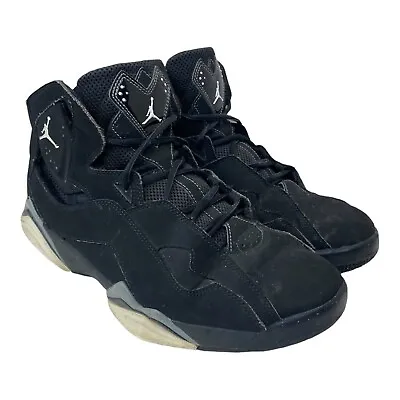 Mens Jordan True Flight Nike Air Black/cool Grey Basketball Sneakers Sz 10 High  • $51.99