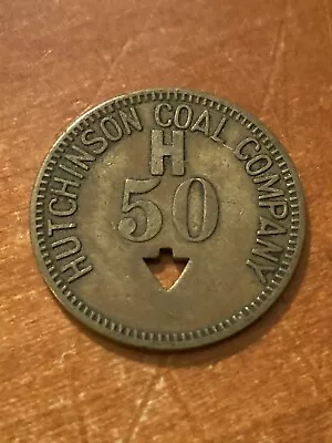 Wolf Summit West Virginia Trade Token Hutchinson Coal Co. Scrip 50c MP • $3