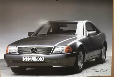 Mercedes Benz SL 500 Coupe Staud Of Germany. Rare Stunning! Car Poster! • $40