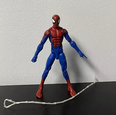 Spider-man Marvel Legends House Of M Suit NO BAF LOOSE Figure Spiderman • $25.32