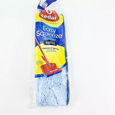 O Cedar Squeeze Blue Sponge Hinge Mop Refill With Scrubber • $17.95