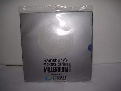 Sainsburys Makers Of The Millennium Medal Collection New & Sealed • £1.99