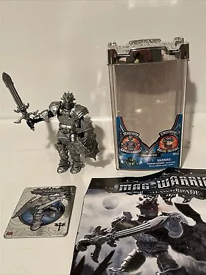 2005 Mega Bloks Mag Warriors Hawkblade Magnetic Action Figure 100% Complete • $29.95