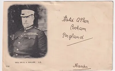 Uk Boer War Gen Buller Vc 1900 Katie Allen Cosham To Douglas Ross Belgium • £28.49