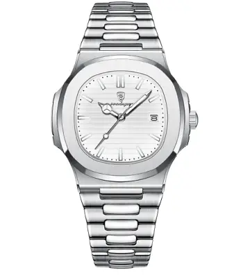 £13.99 • Buy Luxury Mens Women Watch Stainless Steel Watches Date Analog Quartz Wristwatch UK