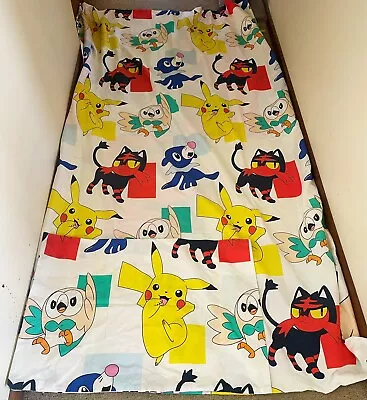 Pokemon Quilt Cover & Pillow Case PIKACHU LITTEN POPPILO ROWLET (2018) 2 SIDES • $39.95