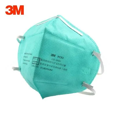 3M 9132 N95 Protective Disposable Face Mask Cover NIOSH Particulate Respirator • $44.88