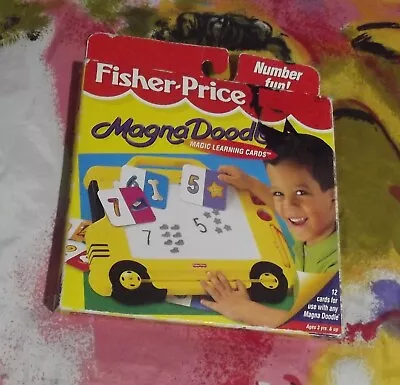 New Old Stock Fisher-price Magna Doodle 34810 Magic Learning Number Cards • $9.99