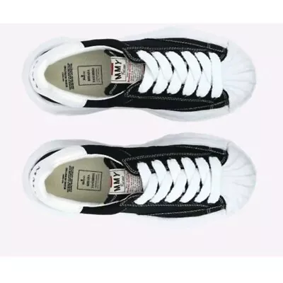 Maison Mihara Yasuhiro Blakey Low OG Sole Sneakers Canvas Unisex Size 43 (US 10) • $250