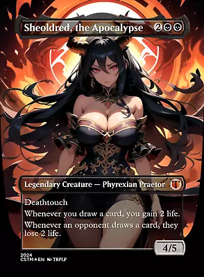 Sheoldred The Apocalypse - Anime Waifu High Quality Altered Art Custom Cards • $7.99