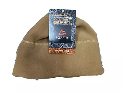 US Military Issue Coyote Polartec Micro Fleece Cold Weather Beanie  USGI NWT • $17.50