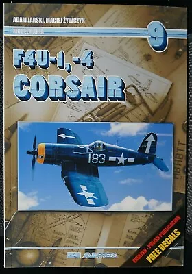 WW2 USN USMC F4U 1 4 Corsair Modelmania 9 Reference Book • $150