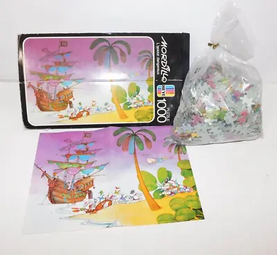 VTG 1974 HEYE Mordillo  Jigsaw Puzzle 1000 Pcs L'Amour Dangereux COMPLETE • $58.99