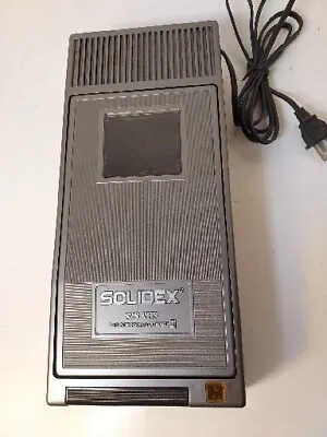 Solidex 828 VHS Tape Video Cassette Rewinder.  TESTED. Fast Shipping • $22.99