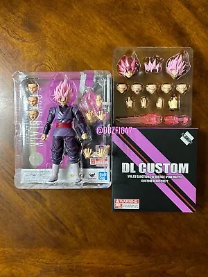 SH Figuarts Goku Black & DL Custom Sanctions Of Justice Matte Headsculpt DBZ • $144.94