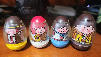 Weeble Woobles Vintage Cowboy Cowgirl And Indians. • $0.99