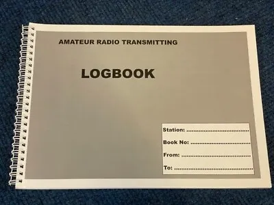 £5.99 • Buy Amateur Radio Log Book Ham CB SWL Shortwave Logbook