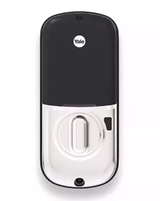 YALE ASSURE Lock Keyed Electronic Digital Deadbolt Chrome Satin YRD256NRSC POST! • $229.99