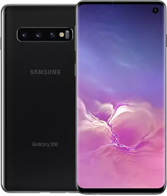 Samsung Galaxy S10 - 128GB T-Mobile Prism Black • $1.02