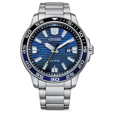 Citizen Men's Marine Eco-Drive Stainless Steel Watch - AW1525-81L NEW • $144