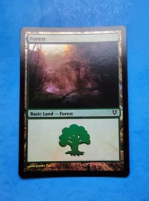 1x Forest Basic Land Avacyn Restored 2012 Mtg Magic Card Green Mana Foil 242 • $2.55