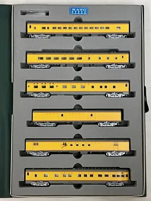 Kato 106-014 N Scale Union Pacific Smooth Side Passenger Cars (Set Of 6) LN/Box • $210.07