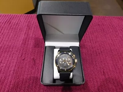 Bulova MarineStar Black Chronograph Dial Watch For Men - 98B278 • $54