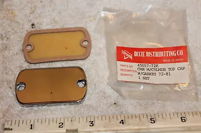 New Front Master Cylinder Cover W/Gasket Harley Davidson FLFXXL 1972-1981 • $12.95