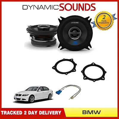 £93.99 • Buy Alpine 4  Front Or Rear Door Speakers Upgrade Kit For BMW 3 Series E90 E91 E92