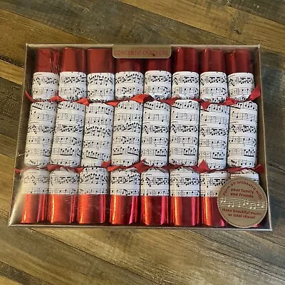 Vintage Concerto Musical 10  Christmas Crackers (8 Pack) • £34.99