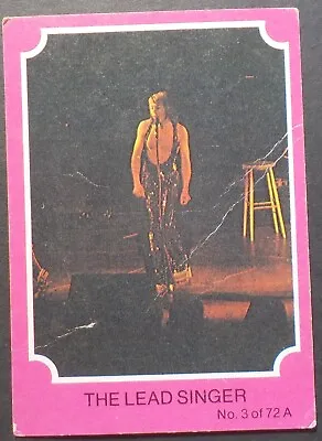 1976 Scanlens ABBA Trading Card No 3(Pink Set)Creased(LotE1123N3)Free Postage • $7.95