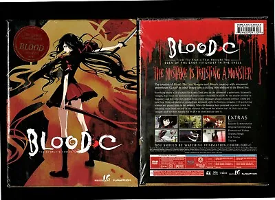 Blood-C: The Complete Series (Brand New Limited Edition 4-Disc Blu-ray/DVD Set) • $49.95