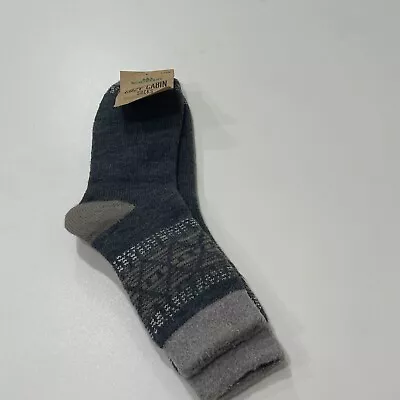 Northeast Outfitters Men's Cozy Cabin Moose Socks Get Size Men's 8-12.5 • $12.99