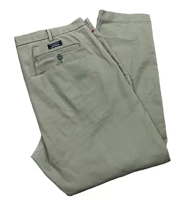 Banana Republic Mason Chino Khaki Acorn Flat Front Men's Size 38 (40x30) Pants • $21.99