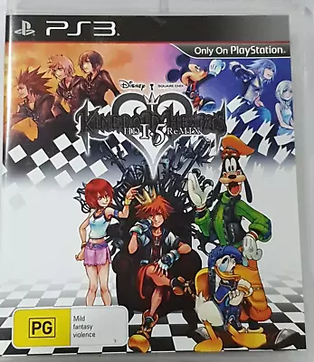 Kingdom Hearts 1.5 HD Remix Game For PS3 (Pal 2013) VGC FREE POST  • $25.95