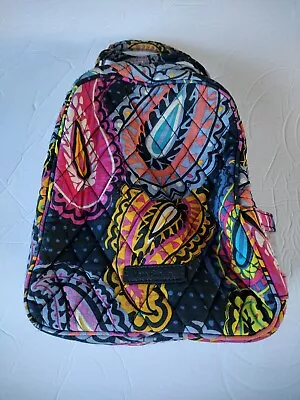 Vera Bradley Twilight Paisley Traveler Zippered Lunch Bag #961 • $9.99