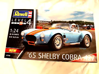 1/24 Revell 1965 Shelby Cobra 427 V8 Engine # 07708 Level 4 Kit • $63.17