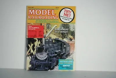 Model Railroading Magazine JULY 1987 • $8.99