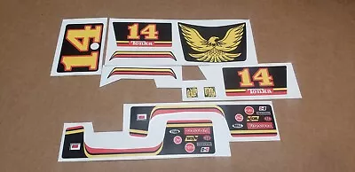 Tonka #14 4x4 Rally Blackbird Monster Truck Replacement Decals  • $35