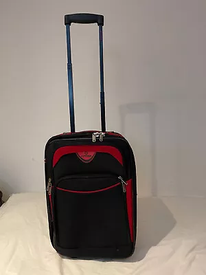 5 Cities Light Weight 2 Front Wheels Cabin Bag Luggage With Extension • £15