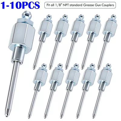 1-10PCS Grease NeedlesGrease Needle Nozzle With 1/8 Inch NPT Threads With Tips • $39.99