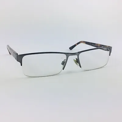 RALPH LAUREN Eyeglasses SATIN GREY HALF RIMLESS Glasses Frame MOD: PH1123 9217 • £28