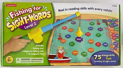 NEW Lakeshore Fishing For Sight Words Magnetic Educational Fishing Game SEALED • $22.95