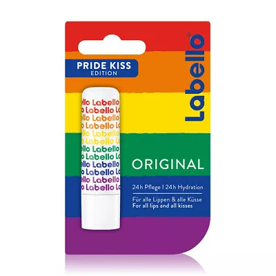 Labello Pride Kiss Limited Edition Lip Balm Unisex 24h Pfege • £2.44