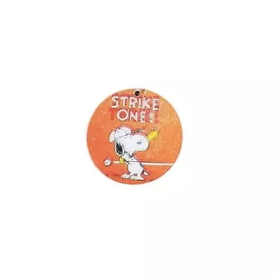 Vtg United Feature Syndicate Snoopy Baseball Strike Lenticular Keychain Pendant • $4.99