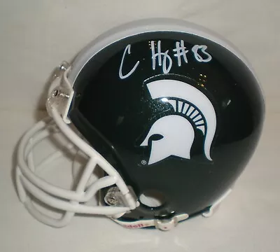 CONNOR HEYWARD Michigan State Spartans Autographed Mini Helmet W/ BDS COA #3816 • $89.99