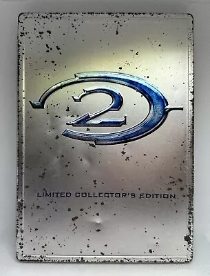 Halo 2: Limited Collector's Edition Steelbook (XBOX 2004) CIB Complete Manuals • $6